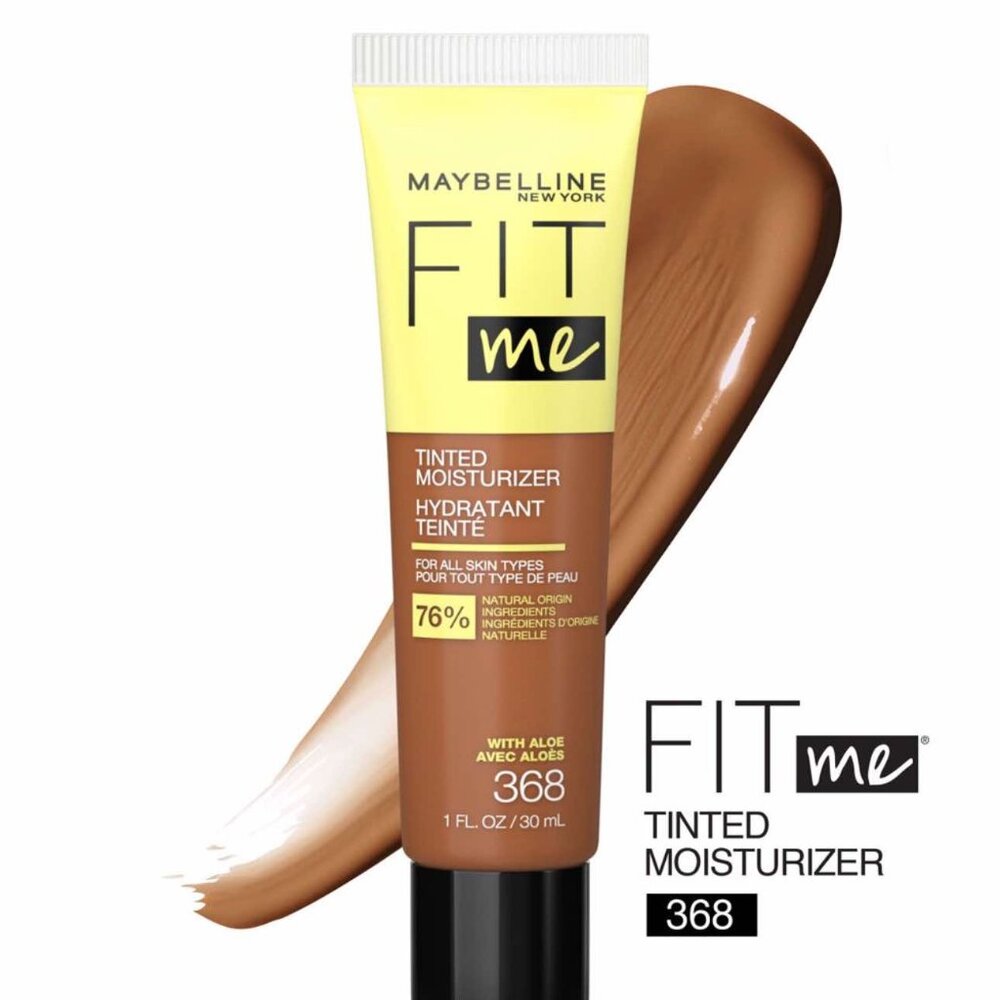 brand New Maybelline Fit Me Tinted Moisturizer #368 with Aloe & All Skin Types